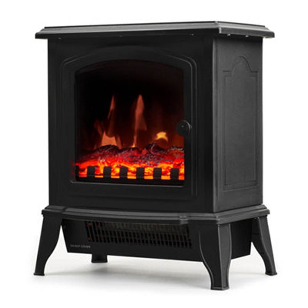 Electric Fireplace Stove Heater Log Burner Flame Effect Fire LED Light —  iForce Market