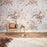 Wall Mural Floral Vintage Blush Adhesive Removable Modern Home Décor 350x240cm - Image 1