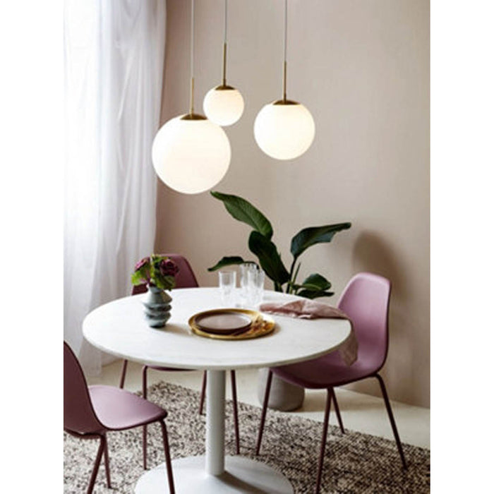Ceiling Light Glass Pendant Brass Dimmable Modern Living Room Dining Bedroom - Image 1