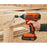 Black Decker Cordless Impact Driver BDCIM18N-XJ Wrench Drill 18V 155Nm Body Only - Image 5