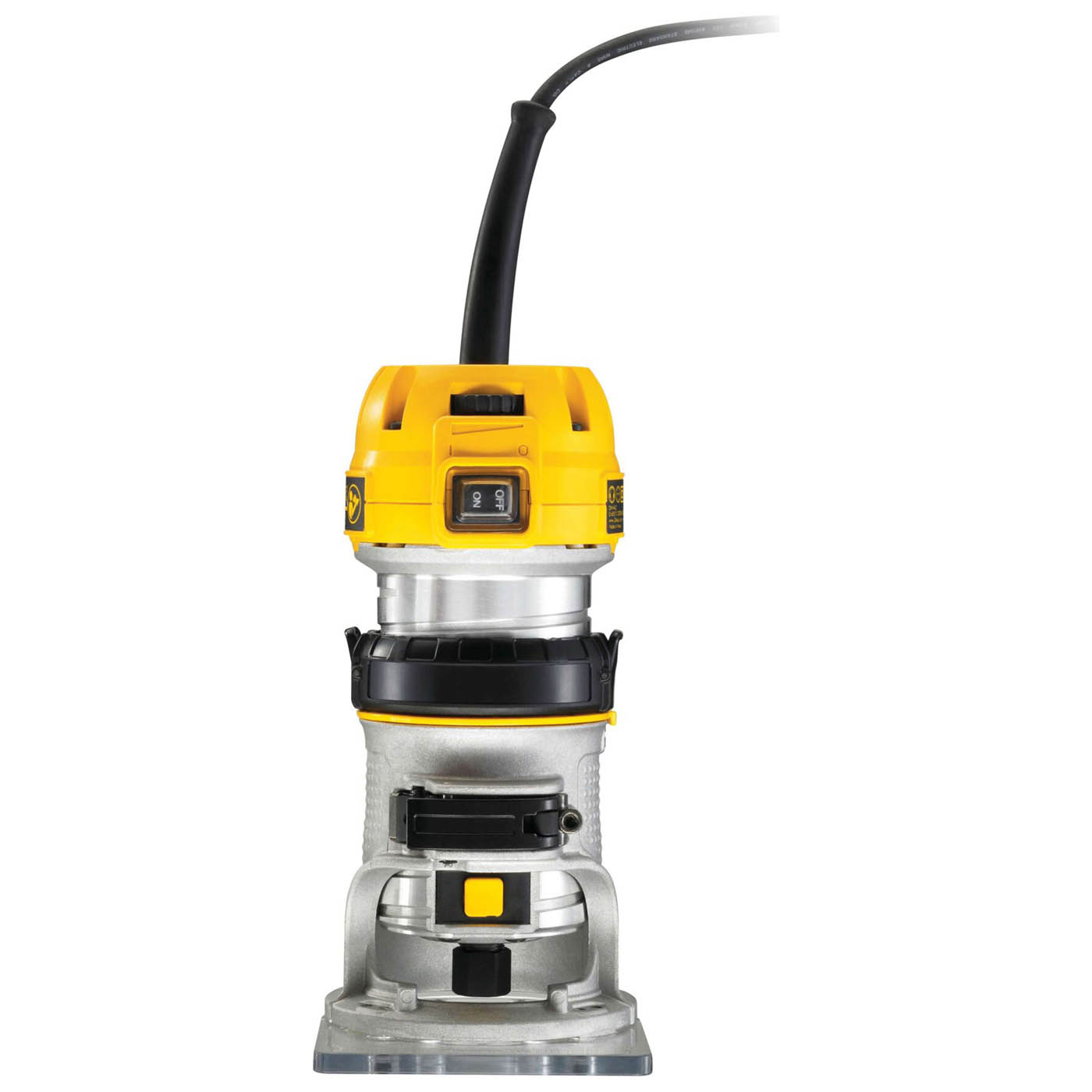 DeWalt Palm Router Corded Fixed Handheld Trimmer Compact 900W 240V Body Only - Image 1