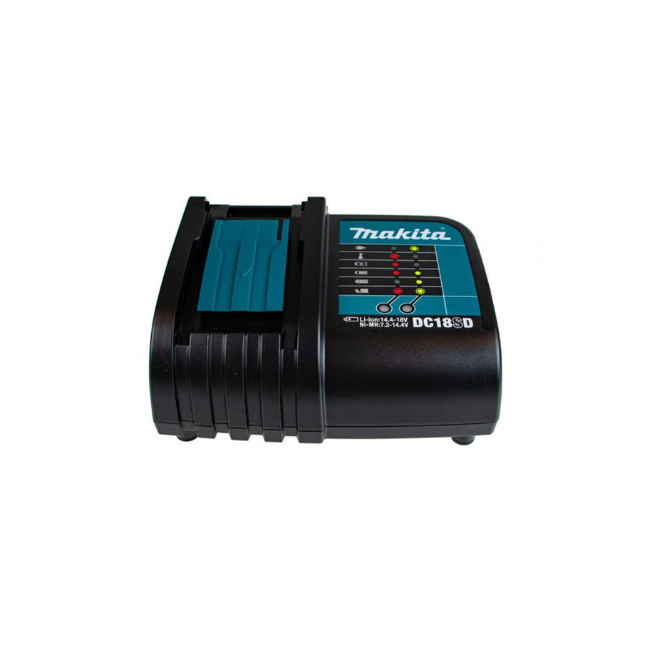 Makita Battery Charger DC18SD 14.4 To 18V LXT LiIon Memory Chip Compact Portable - Image 2