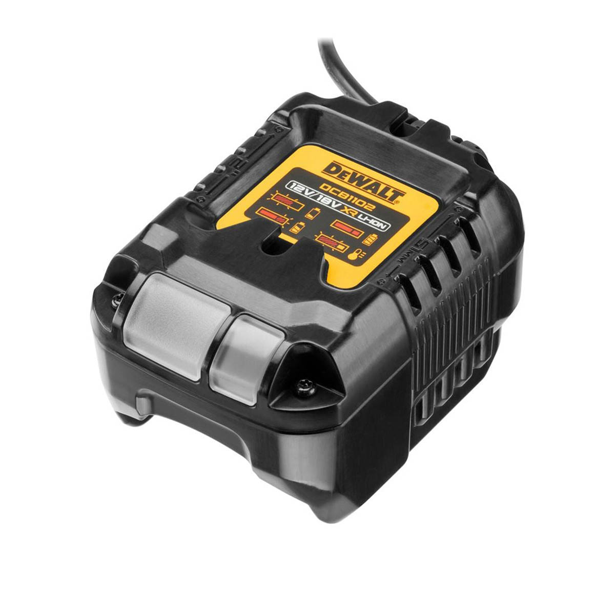 DeWalt Battery Charger DCB1102 For 12V/18V XR Li-Ion Compact Black Portable - Image 1