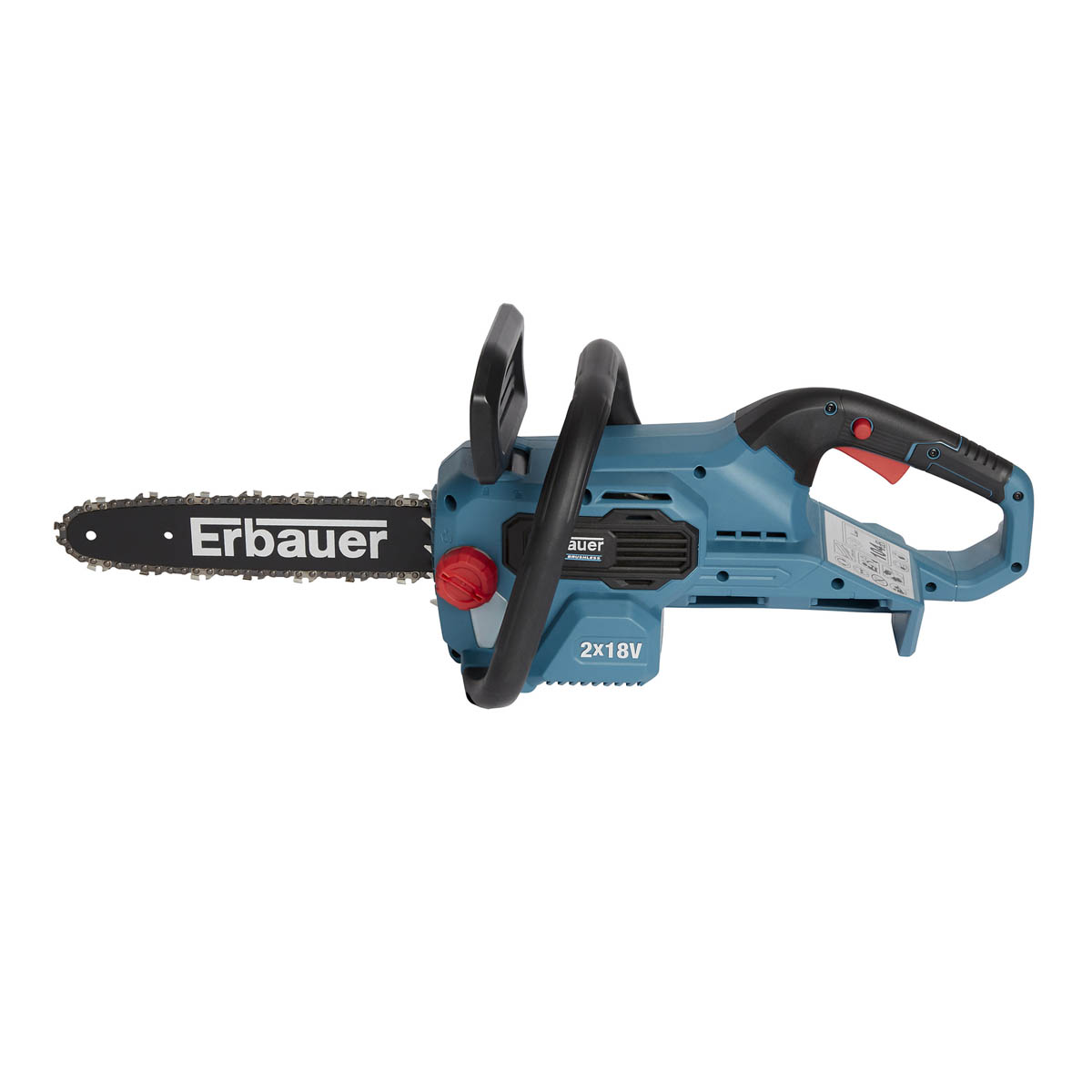 Erbauer Chainsaw Cordless 18V Li-Ion ECSG18-Li Garden Wood Cutter 30cm Body Only - Image 1
