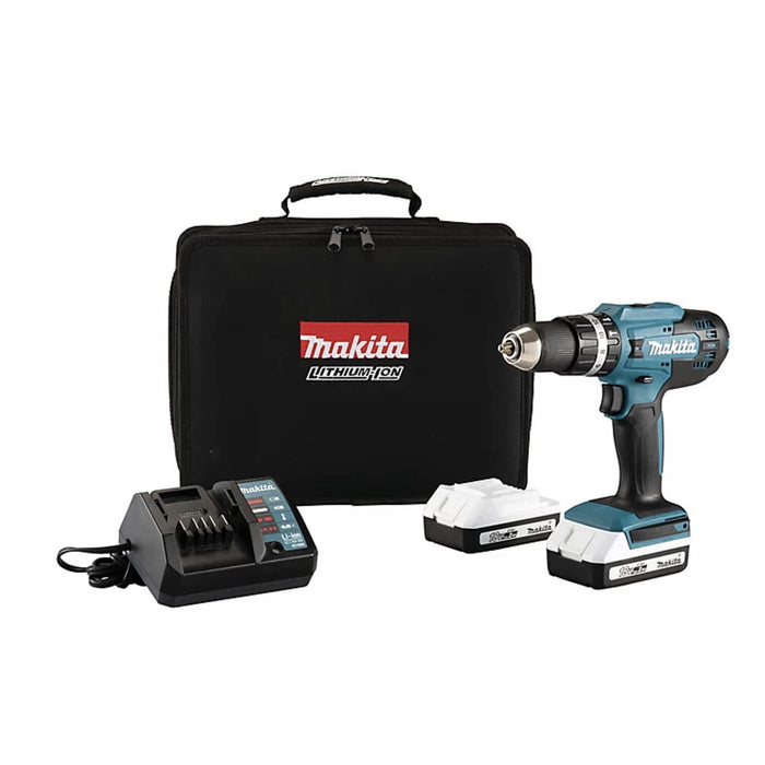 Makita Combi Drill Cordless 18V Li-Ion HP488 Variable Speed Compact Body Only - Image 2