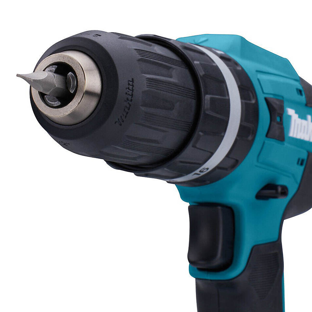 Makita Combi Hammer Drill Cordless 18V Li-Ion HP488D Compact Ergonomic Body Only - Image 4