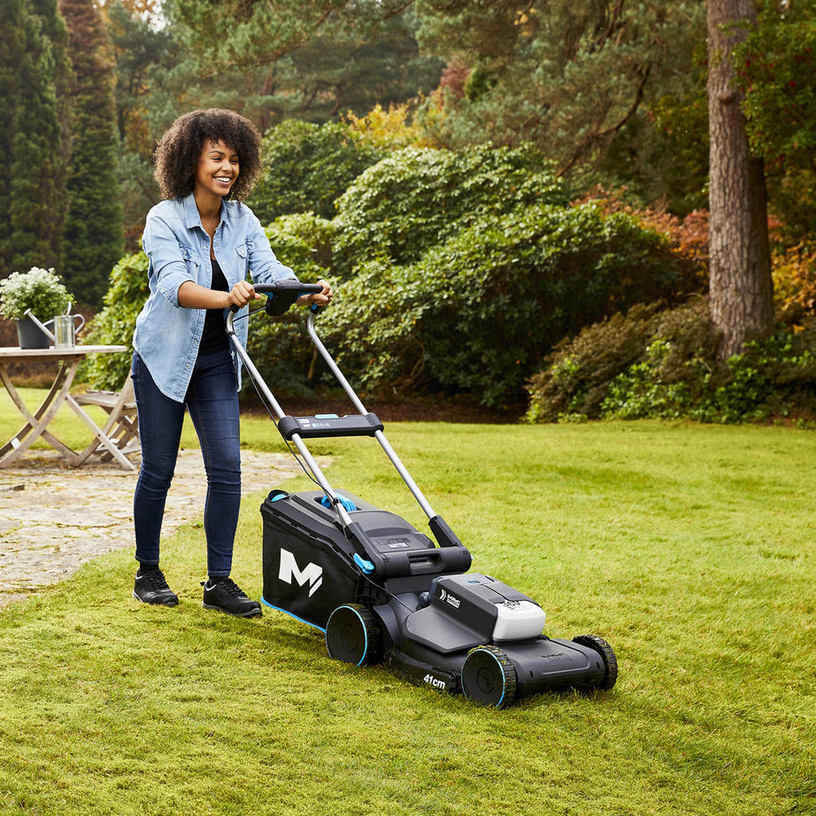 Mac Allister Rotary Lawnmower Cordless Telescopic Handle Powerful 36V Body Only - Image 2