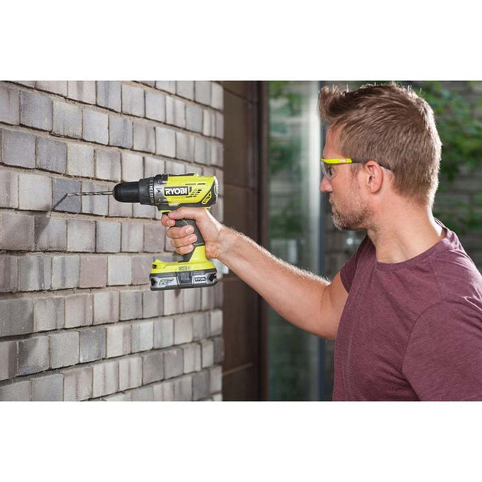 Ryobi Combi Drill Cordless R18PD3 LED Variable Speed 3 Mode 18V Body Only - Image 2