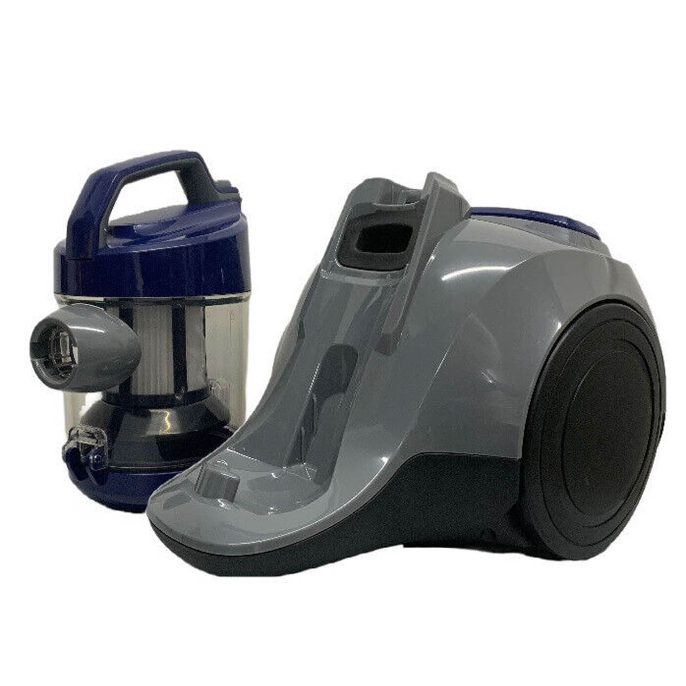 Morrisons Vacuum Cleaner Grey Bagless Cylinder Telescopic Compact Powe