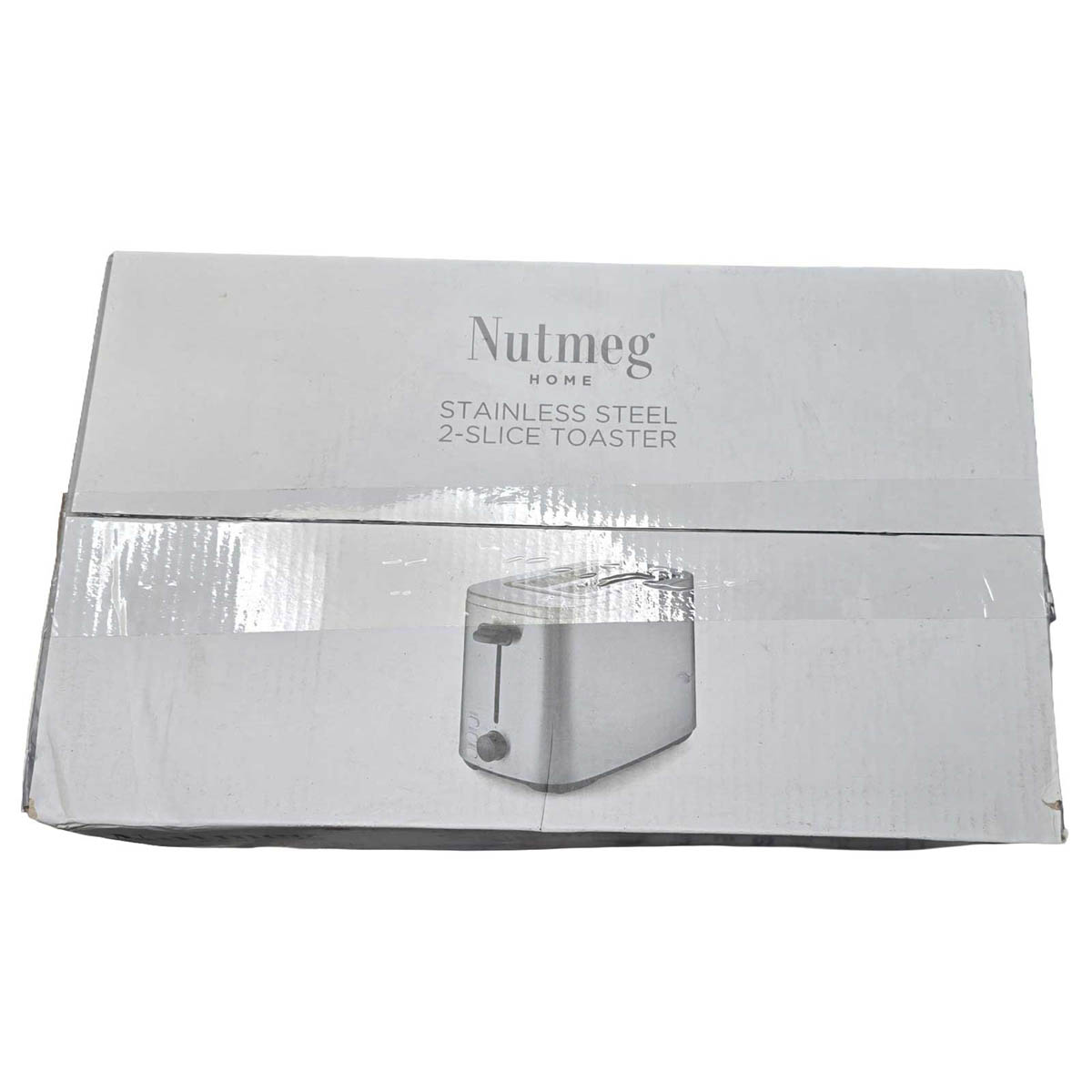 Nutmeg Toaster 2 Slice Stainless Steel Crumble Tray Defrost Reheat Cancel Button - Image 3