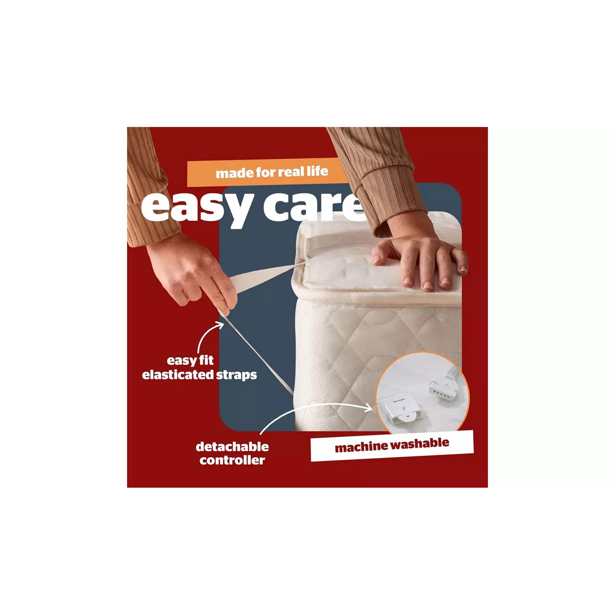 Silentnight Electric Blanket Comfort Control Heated Underblanket Kingsize - Image 7