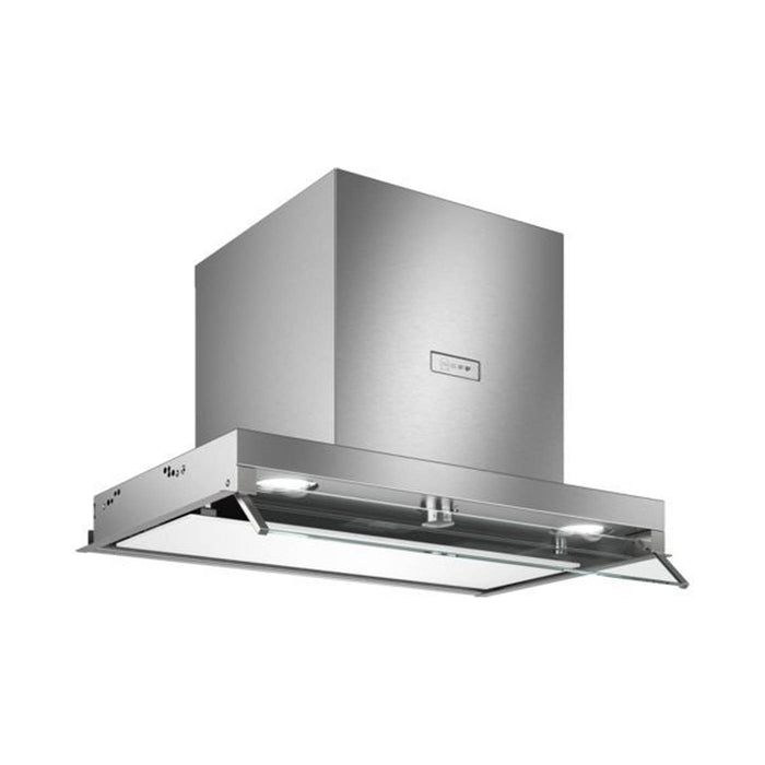 Integrated Cooker Hood Kitchen Extractor Fan Box Stainless Steel D64XAF8N0B 60cm - Image 1