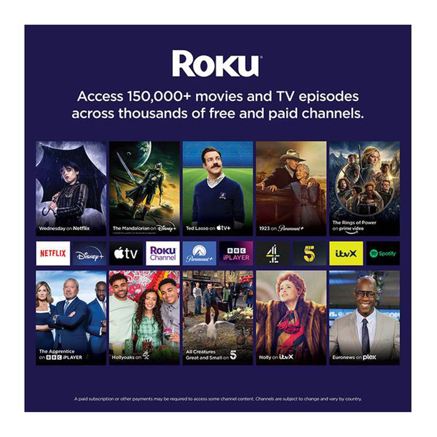 Sharp Roku TV Full HD Smart C40GD2225K HDR LED 2T 3 HDMI Inputs USB C 40in - Image 7