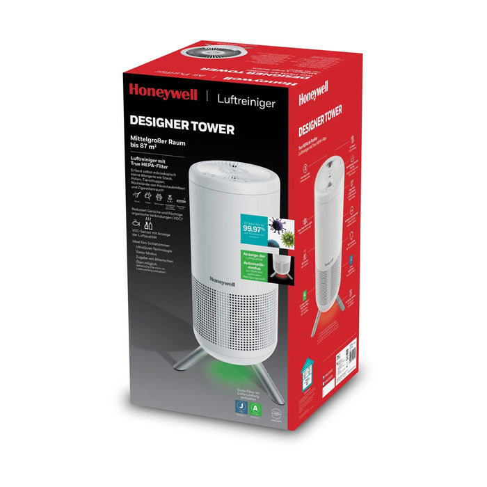 Honeywell Air Purifier HPA830E1 Quiet Round Tower HEPA Filter Home Portable - Image 2