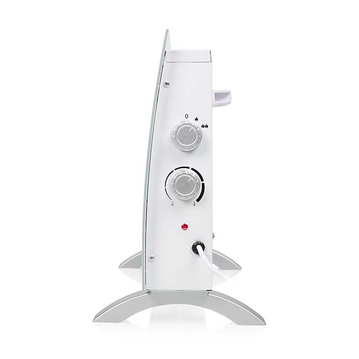 Tristar Panel Heater Electric Glass White Portable Freestanding Thermostat 1000W - Image 4