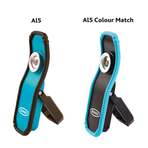 Ring Flashlight LED Work Inspection Torch Rechargeable Al5/ Al5 Colour Match - Image 1