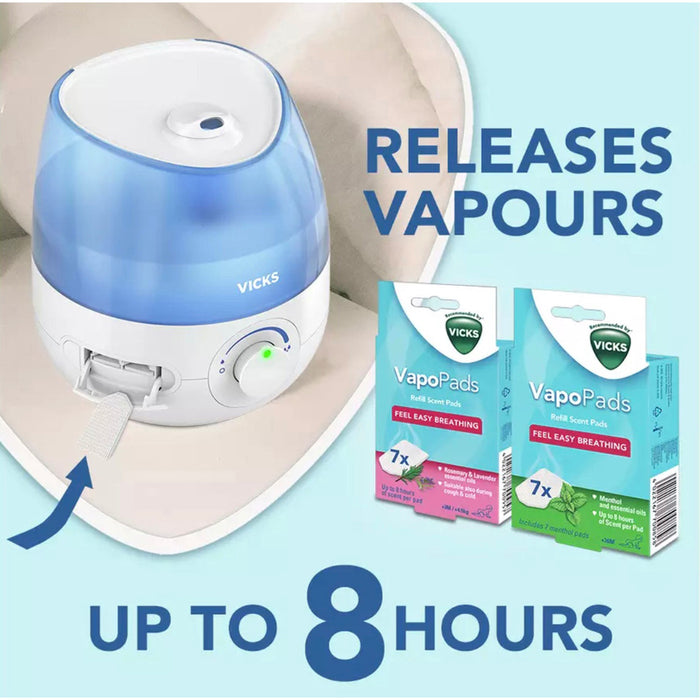 Vicks Humidifier Ultrasonic Cool Quiet Mist with Timer Variable Control  1.8l - Image 5
