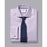 Charels Tyrwitt Cutaway Collar Shirt Non Iron Cambridge Weave Purple 42/86Cm - Image 3