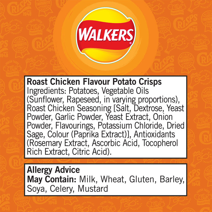 Walkers Crisps Roast Chicken Lunch Sharing Snack 32 x 32.5g - Image 6