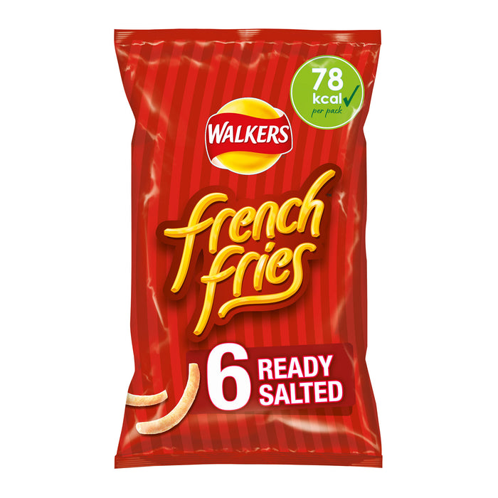 Walkers Crisps French Fries Ready Salted Snacks 144 Bags x 28g - Image 2