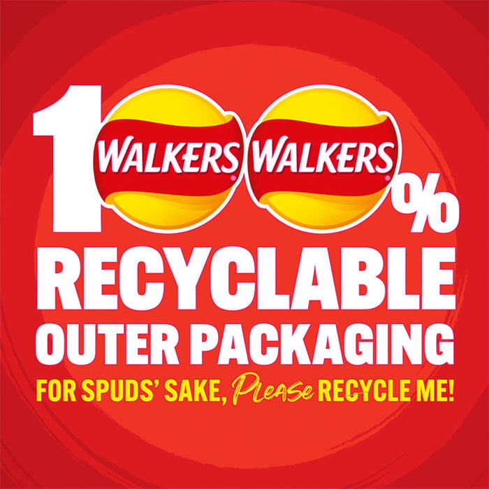 Walkers Crisps Salted Vinegar Prawn Multipack Snack Bundle 200x25g - Image 3