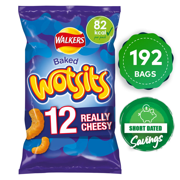 Walkers Crisps Wotsits Cheesy Snack Multipack Packs of 16 x 12 - Image 10