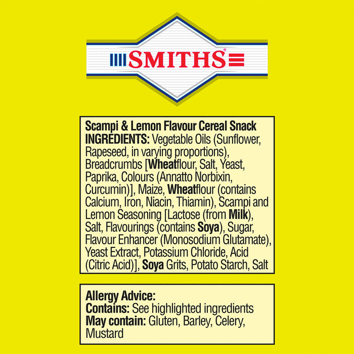 Smiths Fries Scampi and Lemon Snacks Savoury 24 x 27g - Image 4