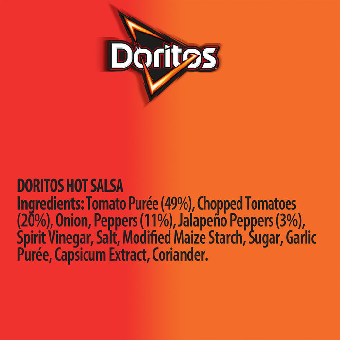 Doritos Crisps Nacho Dip Hot Salsa Tortilla Snack Sauce 6 x 300g - Image 5