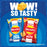 Walkers Mild Cheese Onion Less Salt Crisps Snacks Sharing Bundle 32 pack x 45g - Image 5