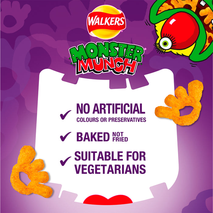 Walkers Crisps Variety Mix Pack Snacks Monster Munch 16 x 12 - Image 8