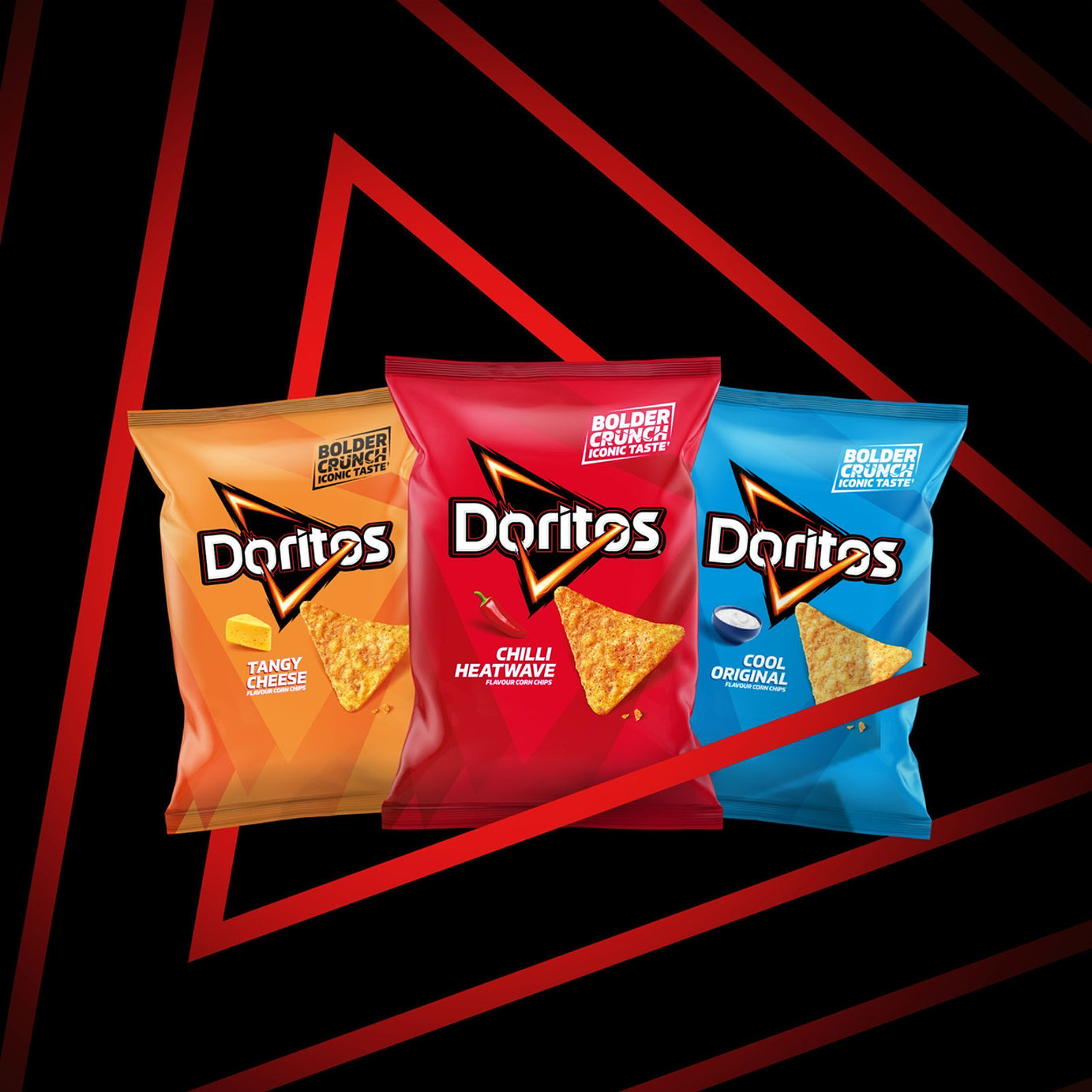 Doritos Tortilla Chips Tangy Cheese Share Crisps Bag 12 x 180g - Image 6