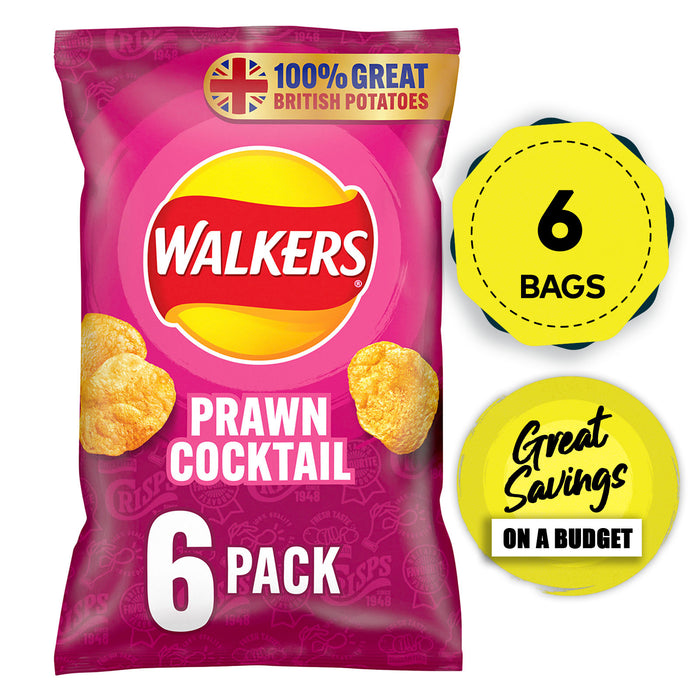 Walkers Crisps Salt Vinegar Quavers Cheese Prawn Cocktail Bundle 84 Bags - Image 4