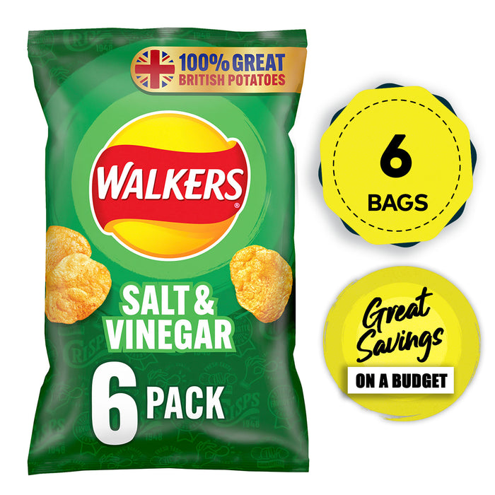 Walkers Crisps Salt Vinegar Quavers Cheese Prawn Cocktail Bundle 84 Bags - Image 5