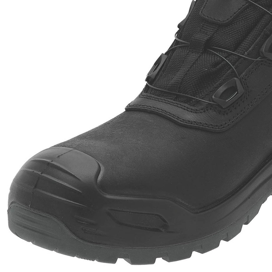DeWalt Safety Boots Mens Wide Fit Black Leather Waterproof Composite Toe Size 9 - Image 6