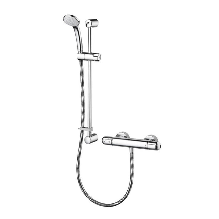 Ideal Standard Alto EV Gravity-Pumped Flexible Exposed Chrome Thermostatic Mixer Shower Flexible - Image 1