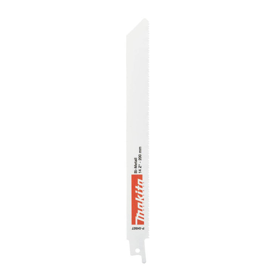 Makita Reciprocating Saw Blades 200mm P-04927 Wood Metal Plastic Pack Of 5 - Image 1