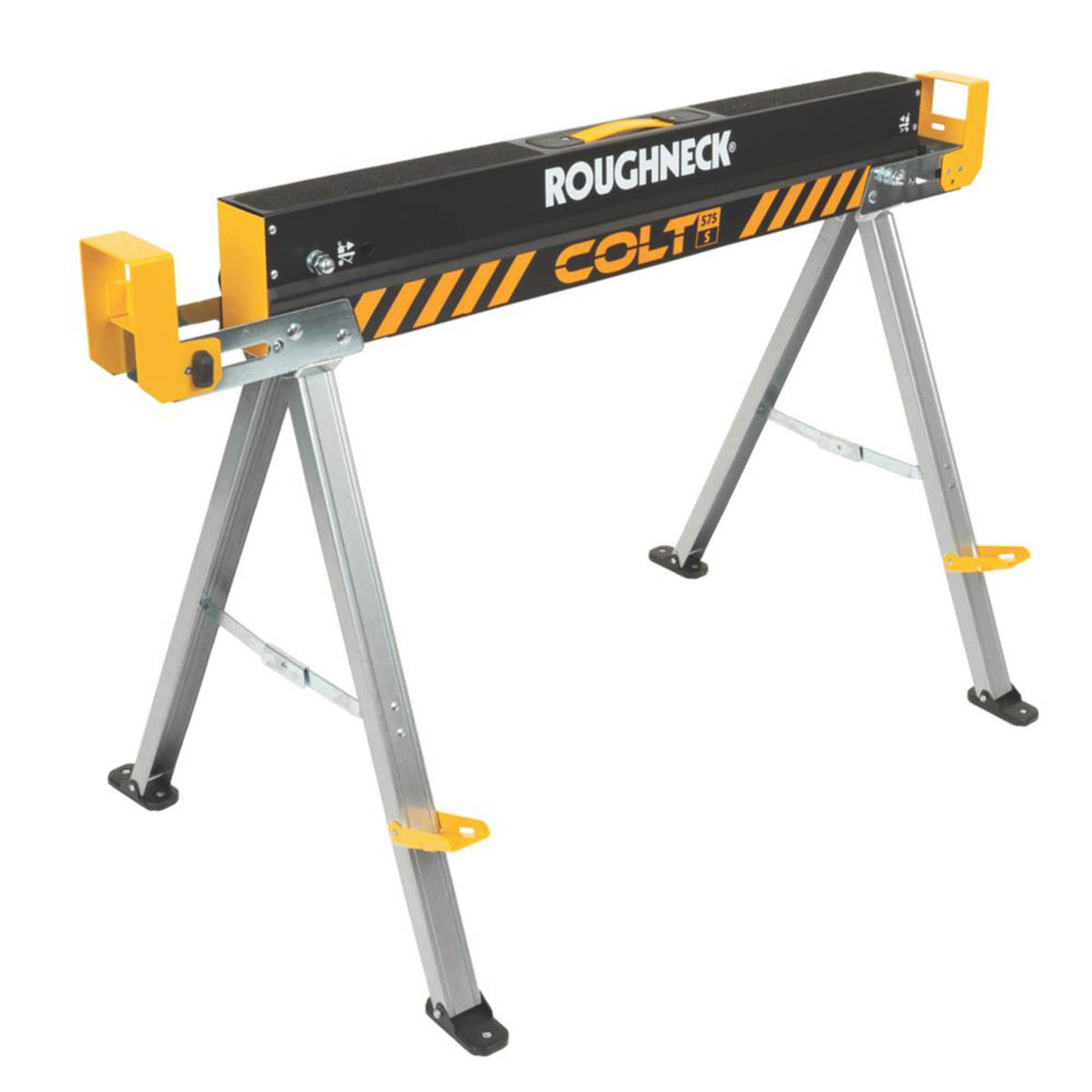 Roughneck Sawhorse Carbon Steel Anti-Slip Surface Heavy Duty Powder Coated 915mm - Image 1