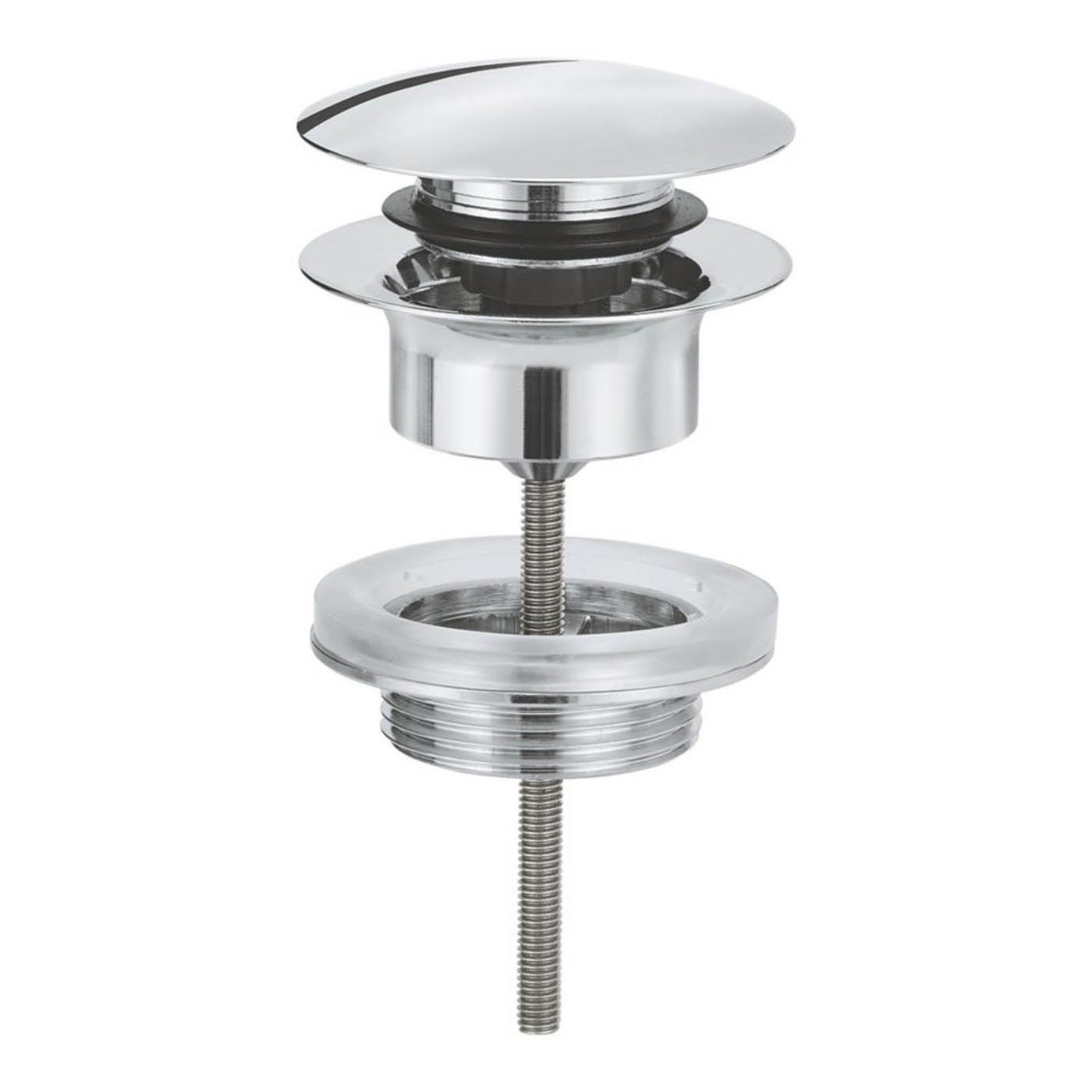 Grohe Slotted Waste Set with Push-Open Plug - Image 1