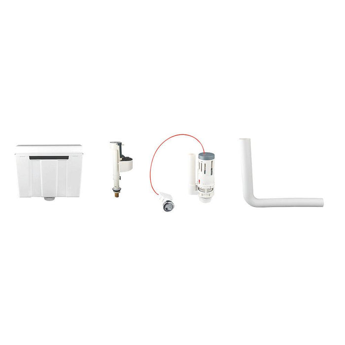 Concealed Toilet Cistern Dual Flush WC 6Ltr Compact Wall Hung For 2 Piece Toilet - Image 2