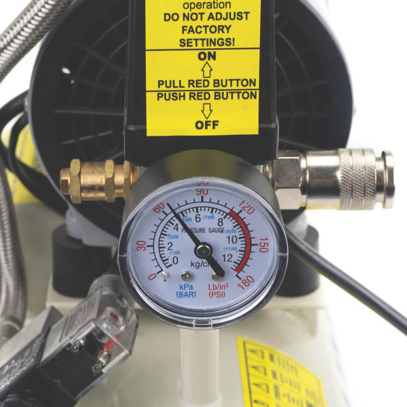 Hyundai Air Compressor Electric HY5508 Brushless Low Noise 8bar Portable 0.55kW - Image 5