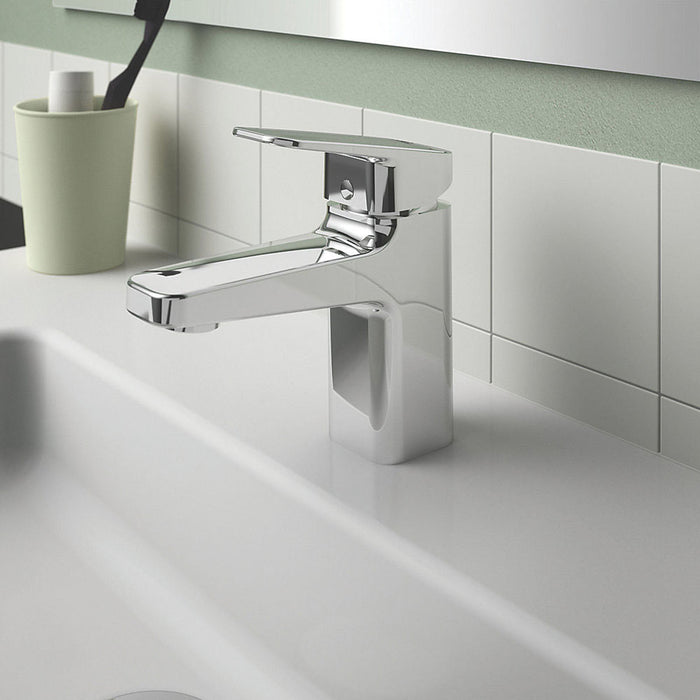 Ideal Standard Basin Mono Mixer Ceraplan Single Lever Chrome Contemporary Design - Image 2