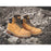 Site Safety Boots Wide Fit Womens Yellow Leather Steel Toe Cap Shoes Size 8 - Image 2