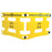Addgards Safety Barrier Yellow Keep Your Distance Warning Public Pack Of 2 - Image 1