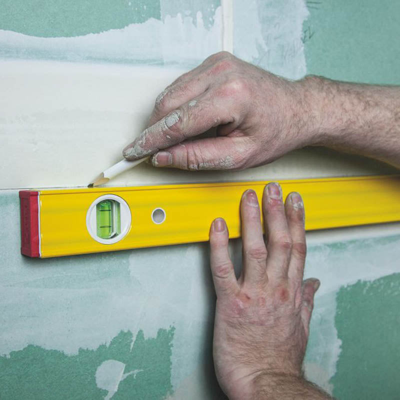 Stabila Spirit Level Rectangular Yellow Aluminium 80-AS-2 3 Vials 120cm - Image 3