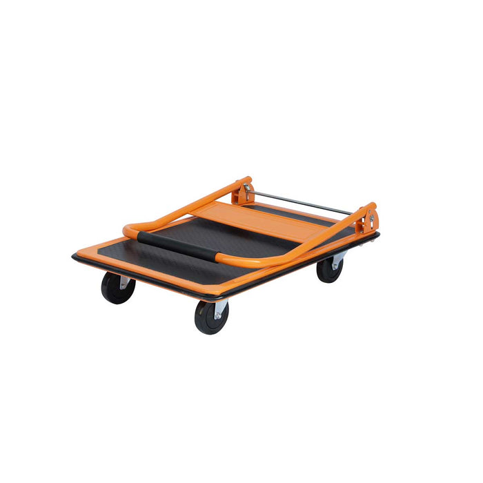 Magnusson Platform Trolley Truck Steel Heavy Duty 300Kg Soft Grip Cart Folding - Image 2