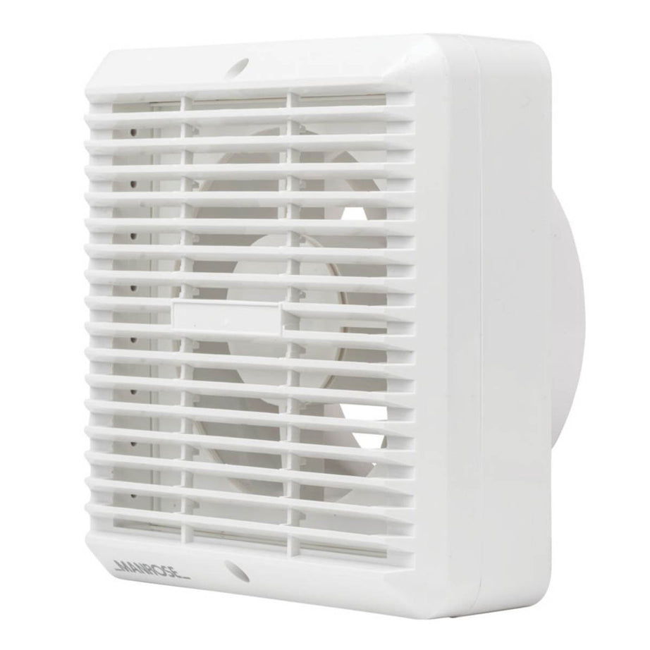 Manrose XF150BP 150mm Axial Kitchen Extractor Fan  White 240V - Image 1