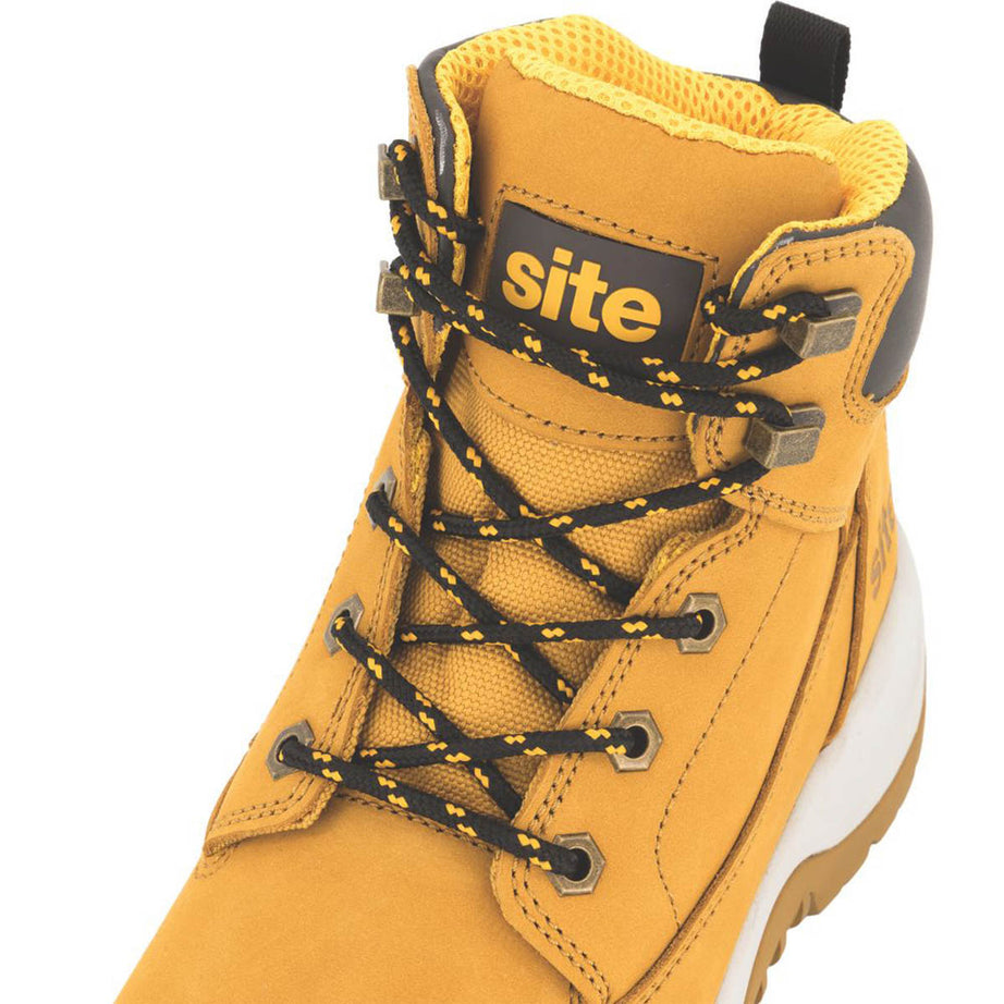 Site Womens Safety Boots Arenite Ladies Wheat Steel Toe Cap Comfort Size 4 - Image 6