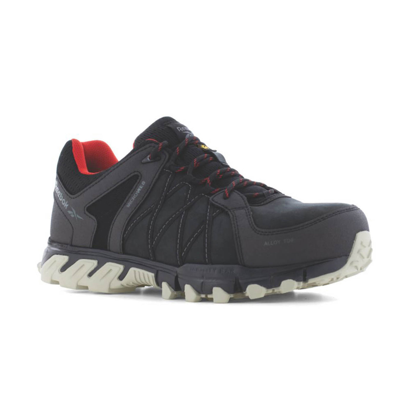 Reebok Safety Trainers TrailGrip Black Water-Resistant Size 8 - Image 1