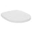 Toilet Seat And Cover Soft Close White Quick Release Bathroom WC Contemporary - Image 1