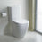 Toilet Seat And Cover Soft Close White Quick Release Bathroom WC Contemporary - Image 2